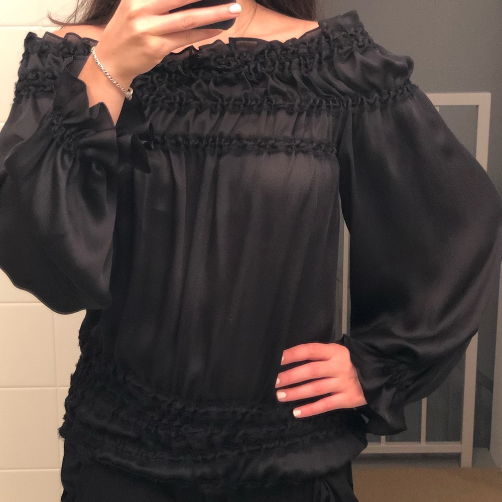 Yves Saint Laurent Silk Top from Paris